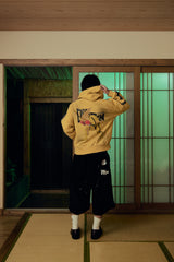Serpodorian Rivets Hoodie Yellow