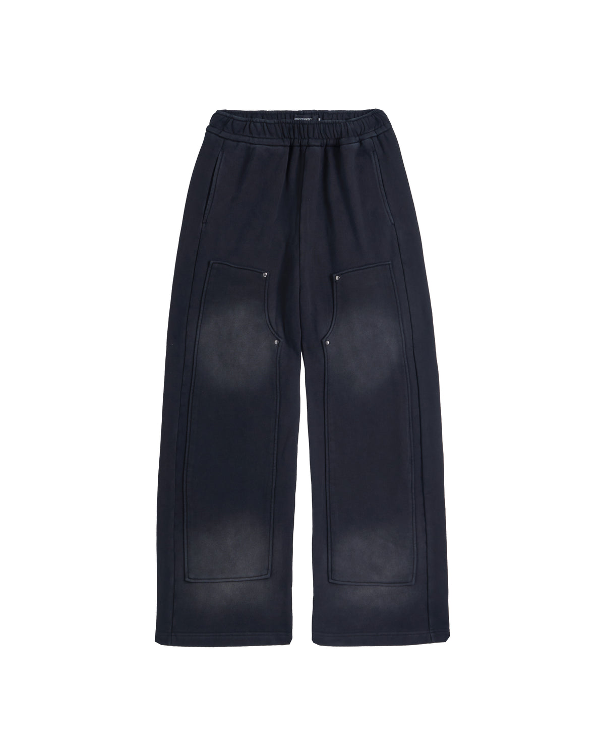 Double Knee Sweat Pant Black Fade (Ship on 20/01)