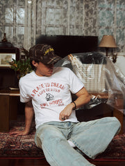 NWL House Graphic Tees Regular White