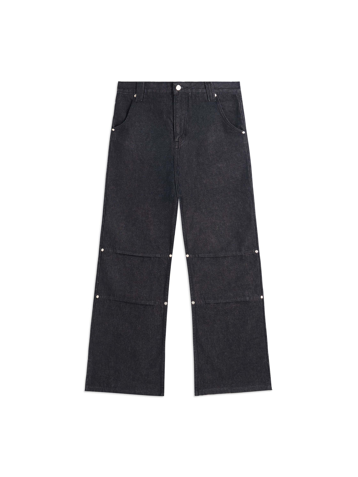 Raw Denim Studdeds Bootcut Jeans