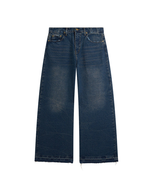 Baggy Mable Wash Blue Damaged