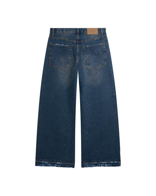 Baggy Mable Wash Blue Damaged
