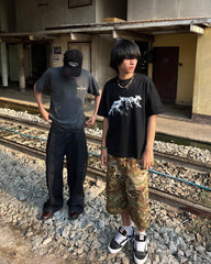 DT03 BLACK SHEEP BOXY T-SHIRT BLACK