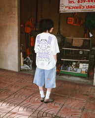 NWL24 NWL x BAT 04 OVS T-Shirt White