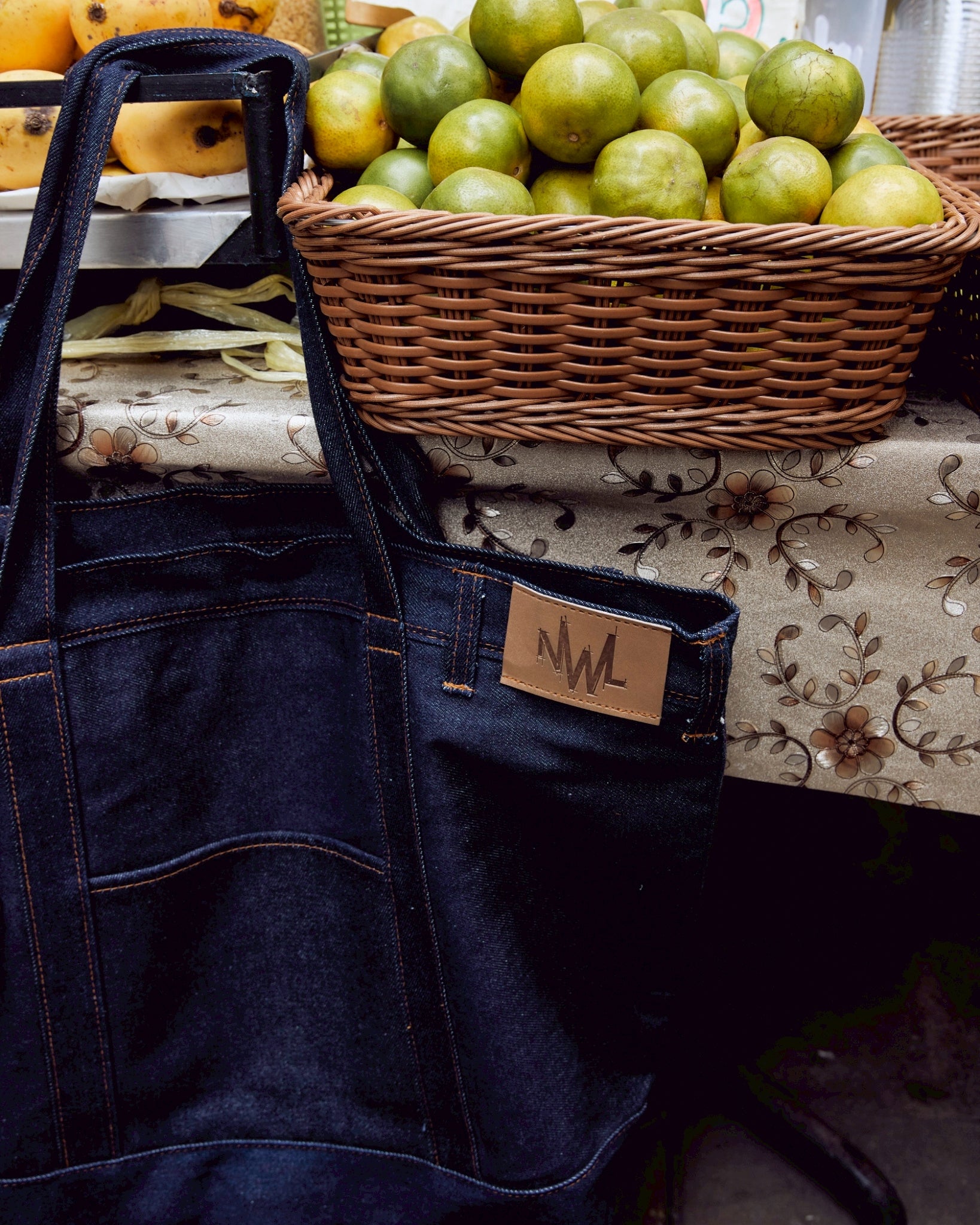 NWL BAG RAW DENIM BLUE / Ver.2