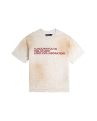 Mud Wash Boxy Tee Gray