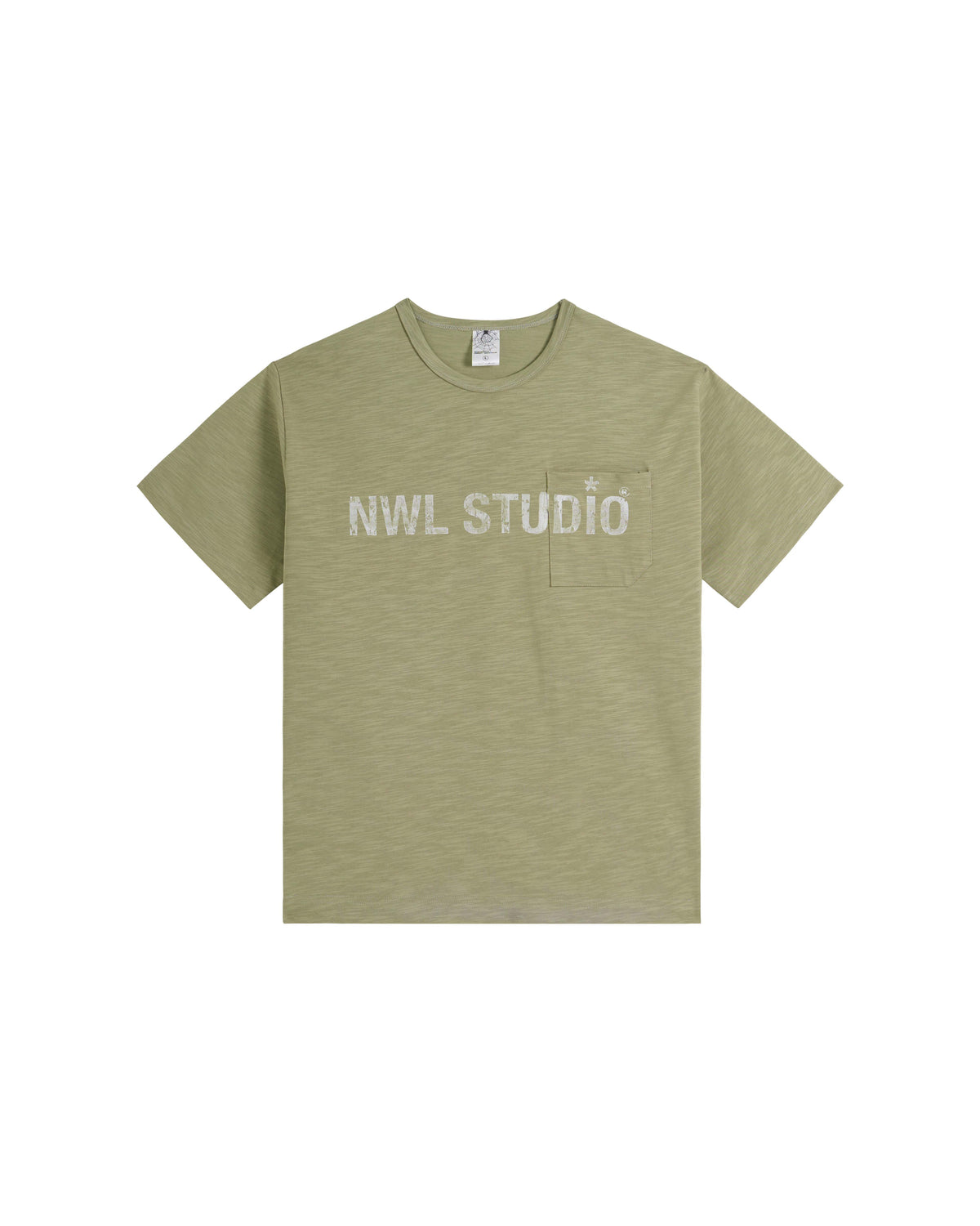 44TEES 20 Slub Regular White