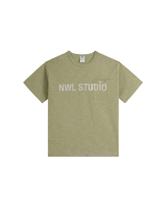 44TEES 20 Slub Regular White