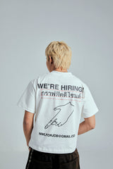 44TEES 38 Boxy White