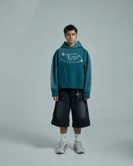 44TEES 41 Green Faded