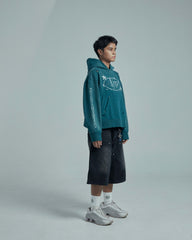 44TEES 41 Green Faded