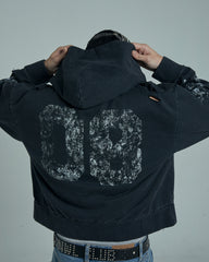 44TEES 21 Hoodie Faded