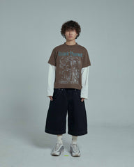 44TEES 15 Long Sleeve Brown