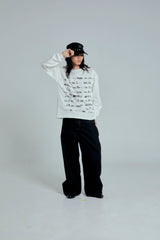 44TEES 10 Long Sleeve White