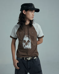 44TEES 42 Raglan Sleeve Brown