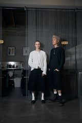 Henley Shirt long Sleeve Waffle