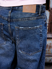 Baggy Mable Wash Blue Damaged