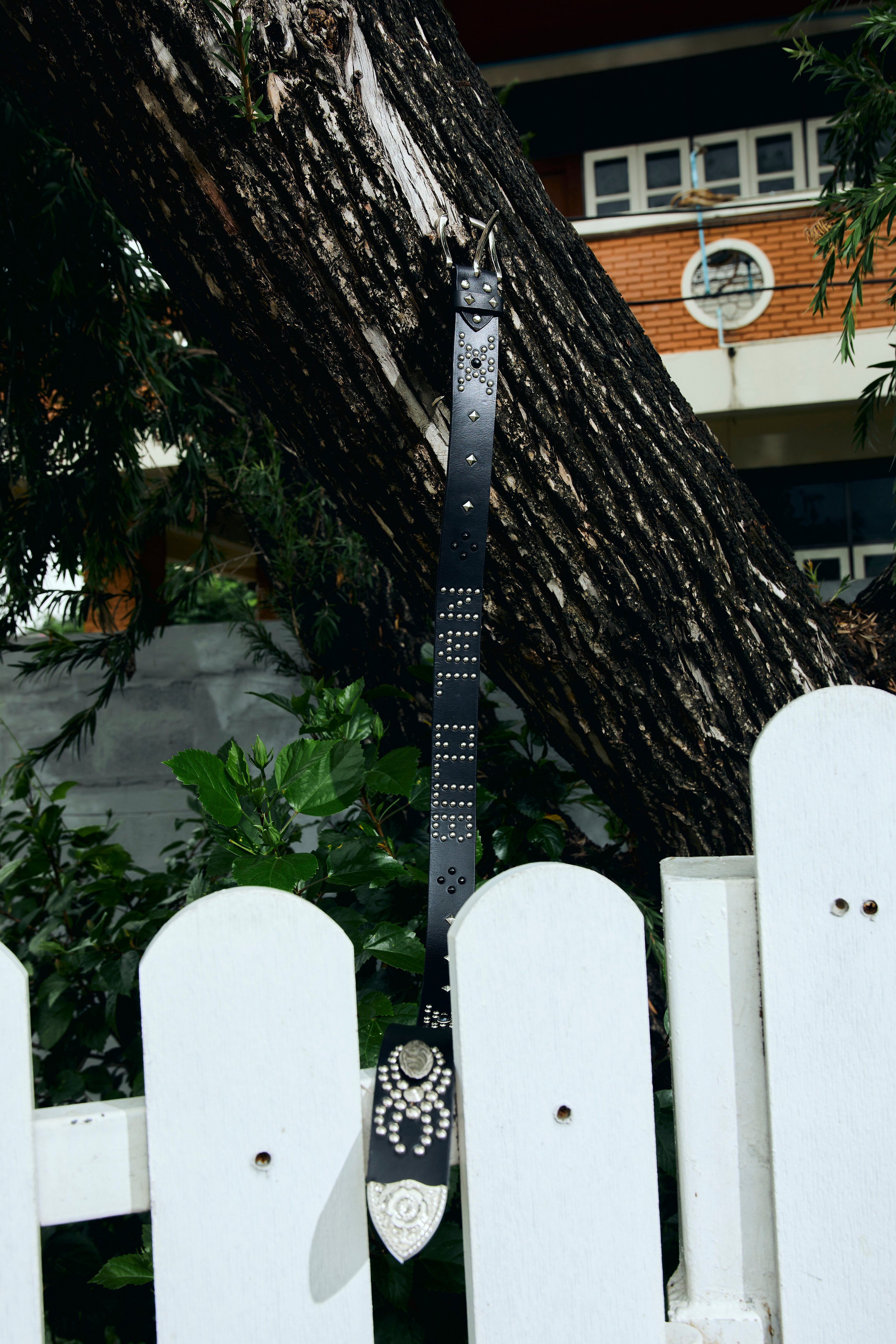 OOTB 09 Nwl Club Belt Leather Black *Handmade* (Pre-order/15-45 days)