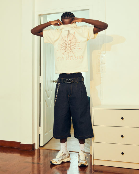 OOTB 01 Boxy T-Shirt Cream