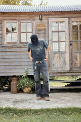 Vixen Boxy Tee Sunfaded BlackFade