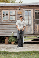 Vixen Boxy Shirt Beige