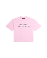 Make Life Better Pink Boxy