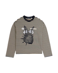 Striped Tee Long Sleeve Yellow-Black (Ship on 15/01)