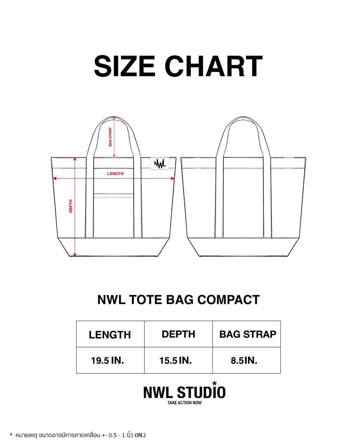 New Tote Bag Compact Fade