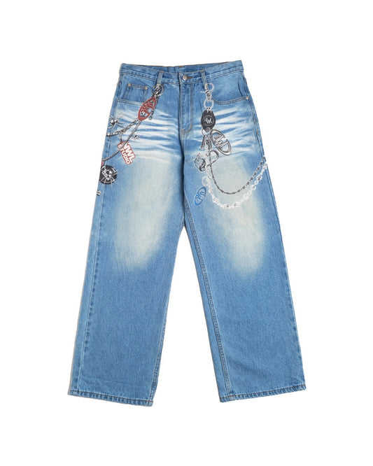 Tuff 01 Custom Denim Baggy Blue