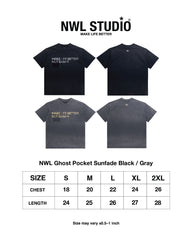 NWL Ghost Pocket Sunfade Dark Gray & Light Gray