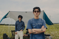 TELEVESION OFF, Ghost Pocket Sunfade Navy