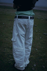 NWL x TV OFF, Carpenter Work Pant Off-White