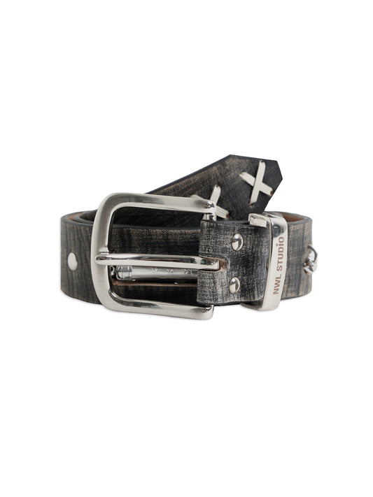 NWL Leather Belt Takrud Studdeds *Handmade* Only 30 Piece (Pre-order 15-25 days)