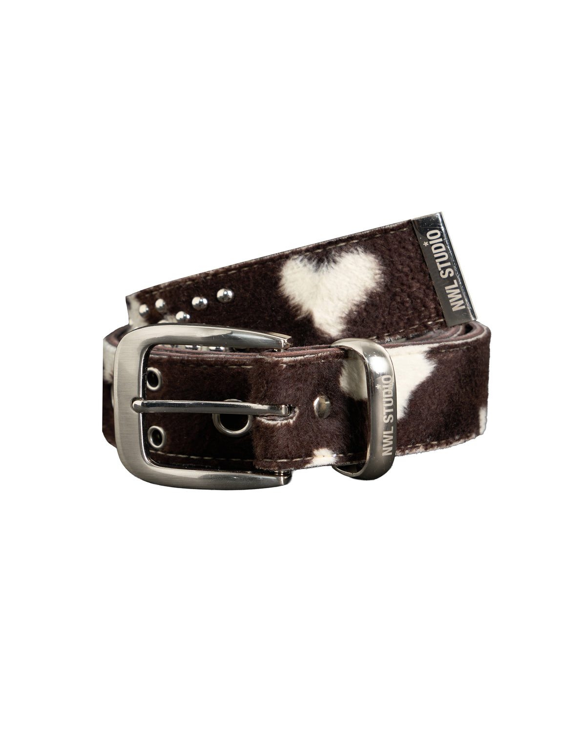 Vixen Studded Cow Leather Belt  *Handmade*
