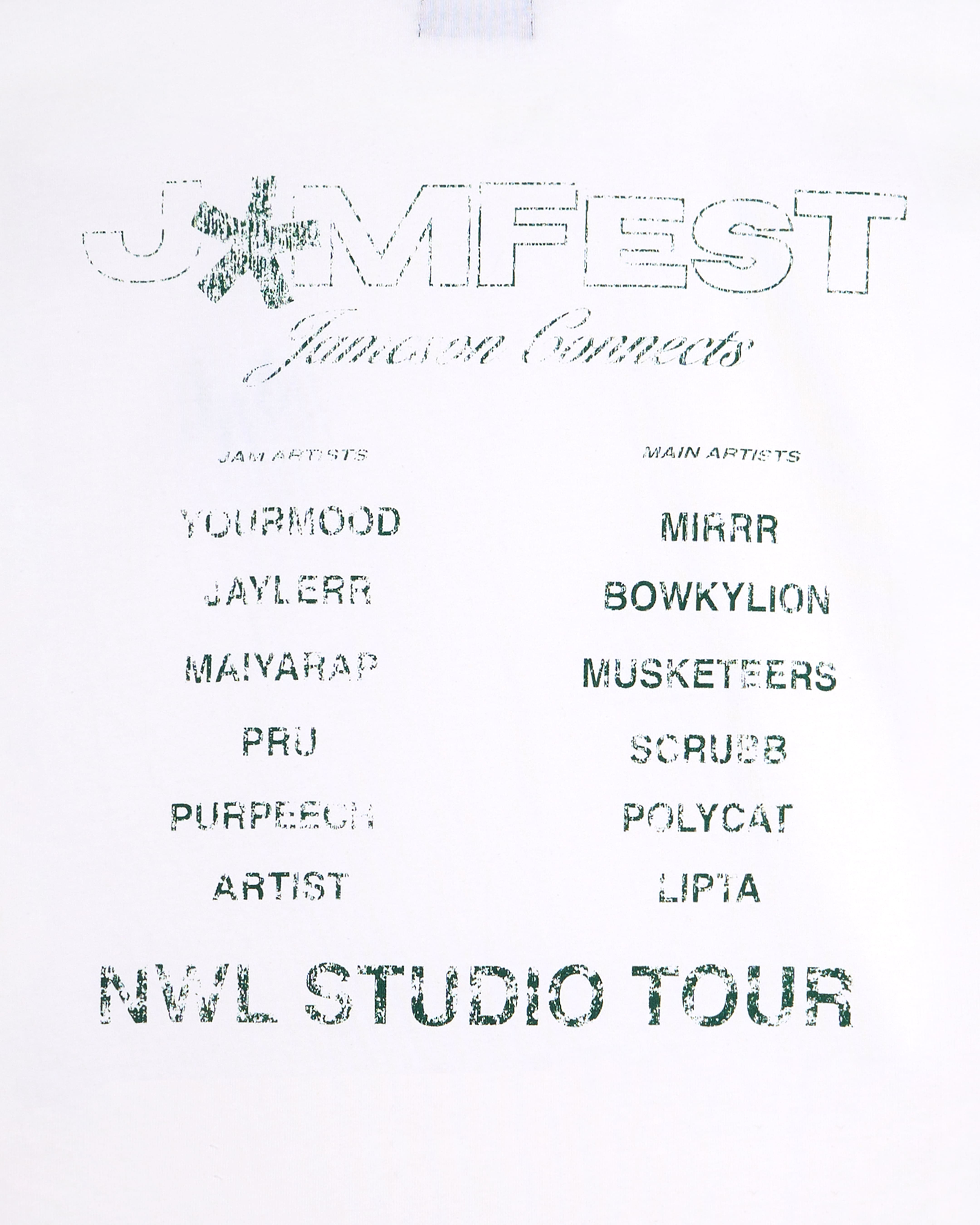 NWL TOUR Boxy Tee Off-White