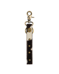 Cowhide Leather Keychain  *Handmade*