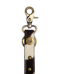 Cowhide Leather Keychain  *Handmade*