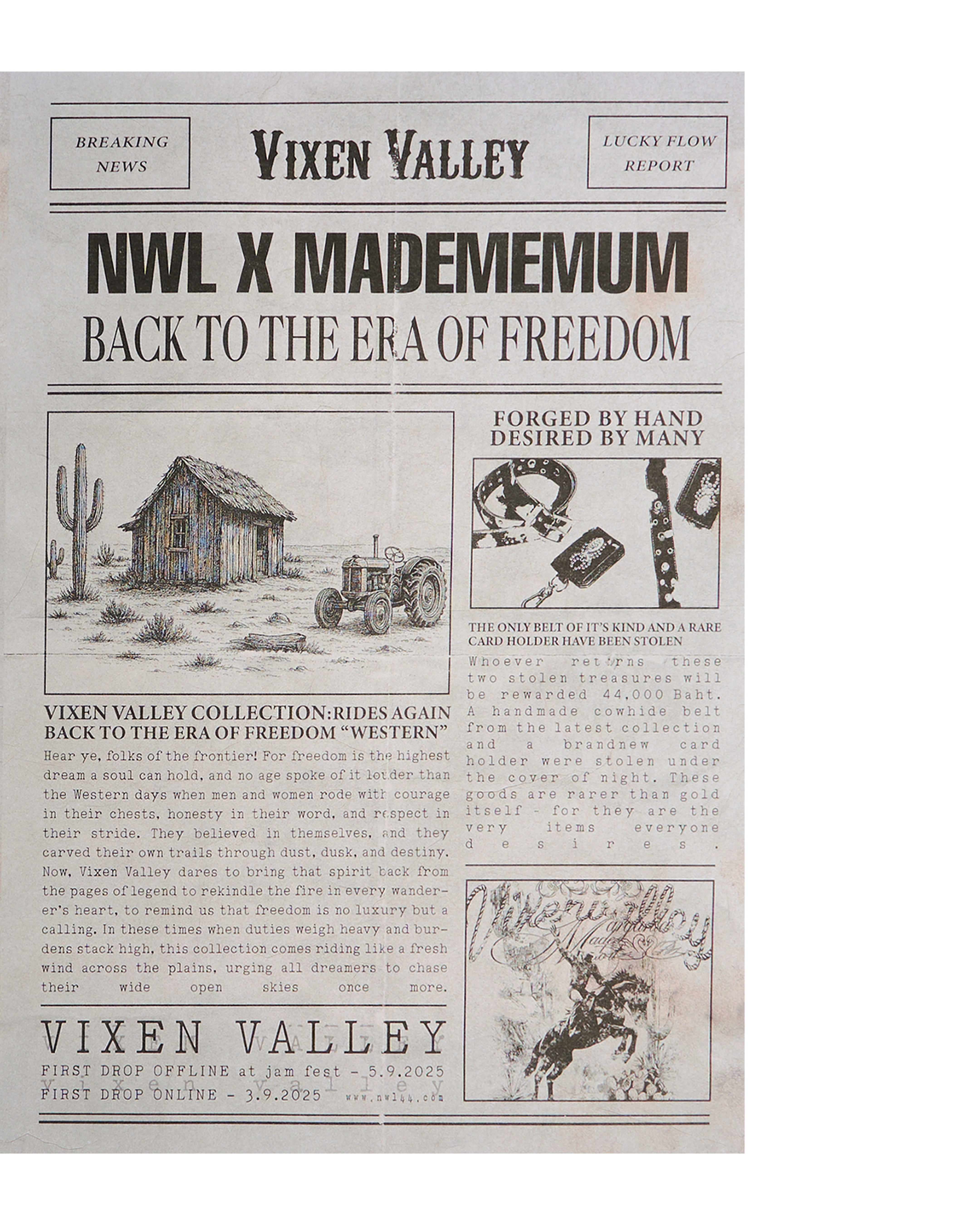 Vixen Free Gift (Please put on your basket)