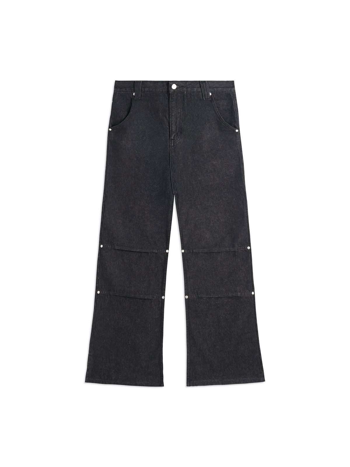 Raw Denim Studdeds Bootcut Jeans