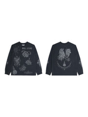 Yantra Long Sleeve Black Fade