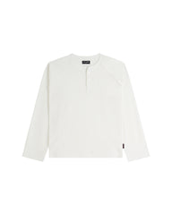 Henley Shirt long Sleeve Waffle