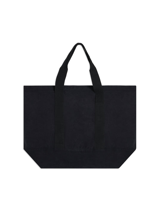 Big Tote Bag Canvas Black Fade