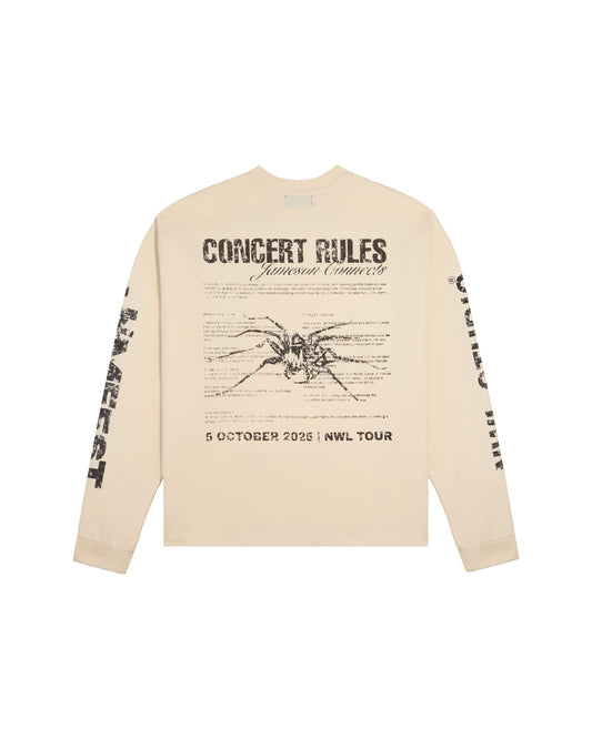 NWL TOUR Long Sleeve Cream