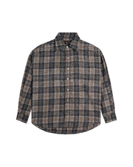 Vixen Long Sleeve Plaid Shirt (Ships on Oct 20)