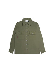 Bottons Dad Long Sleeve Shirt Olive Green (Pre-order 15-25 days)