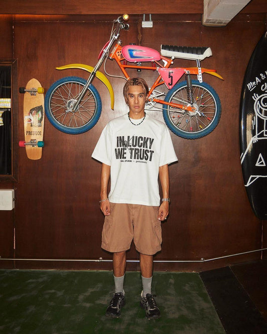 NWL24 NWLxGETRICHEASY 04 Boxy T-Shirt White