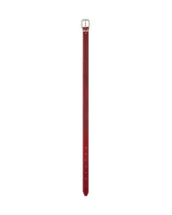 Leather Red Burgandy Belt *HANDMADE* (Pre-order 30-45 Days)