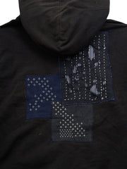 1of1 Black Brown Sashiko Patchwork 03