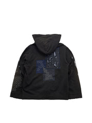 1of1 Black Brown Sashiko Patchwork 03