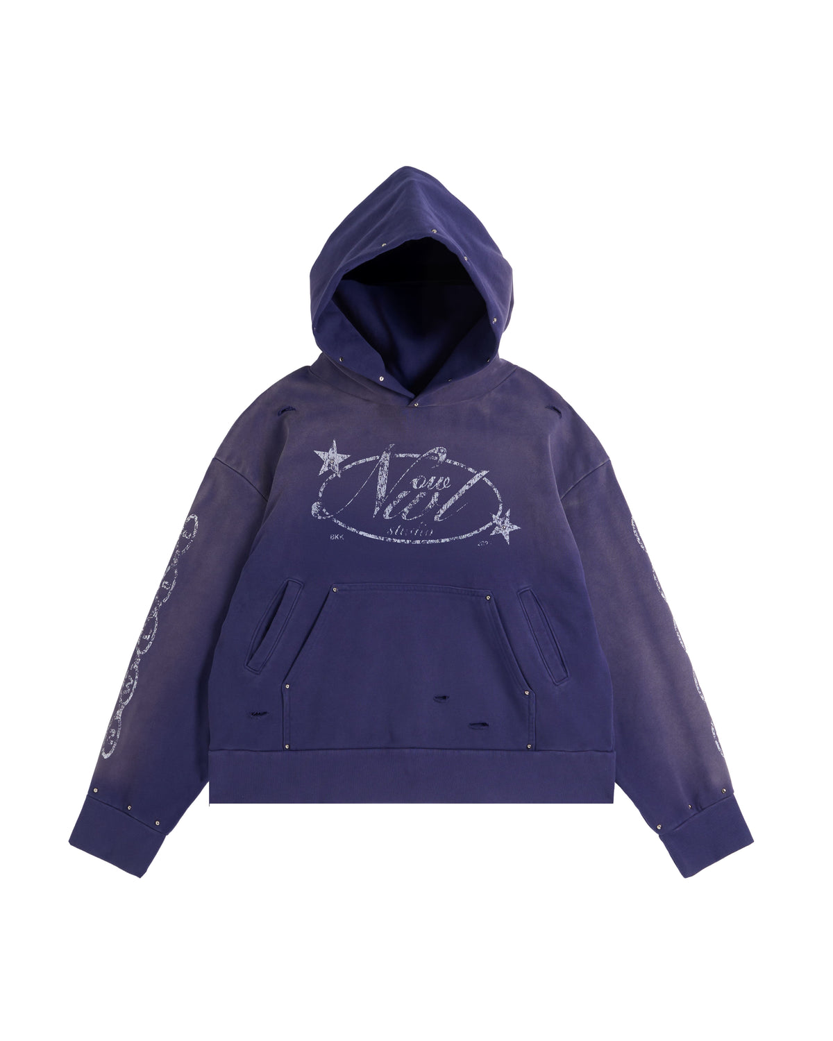 44TEES 31 Purple Faded